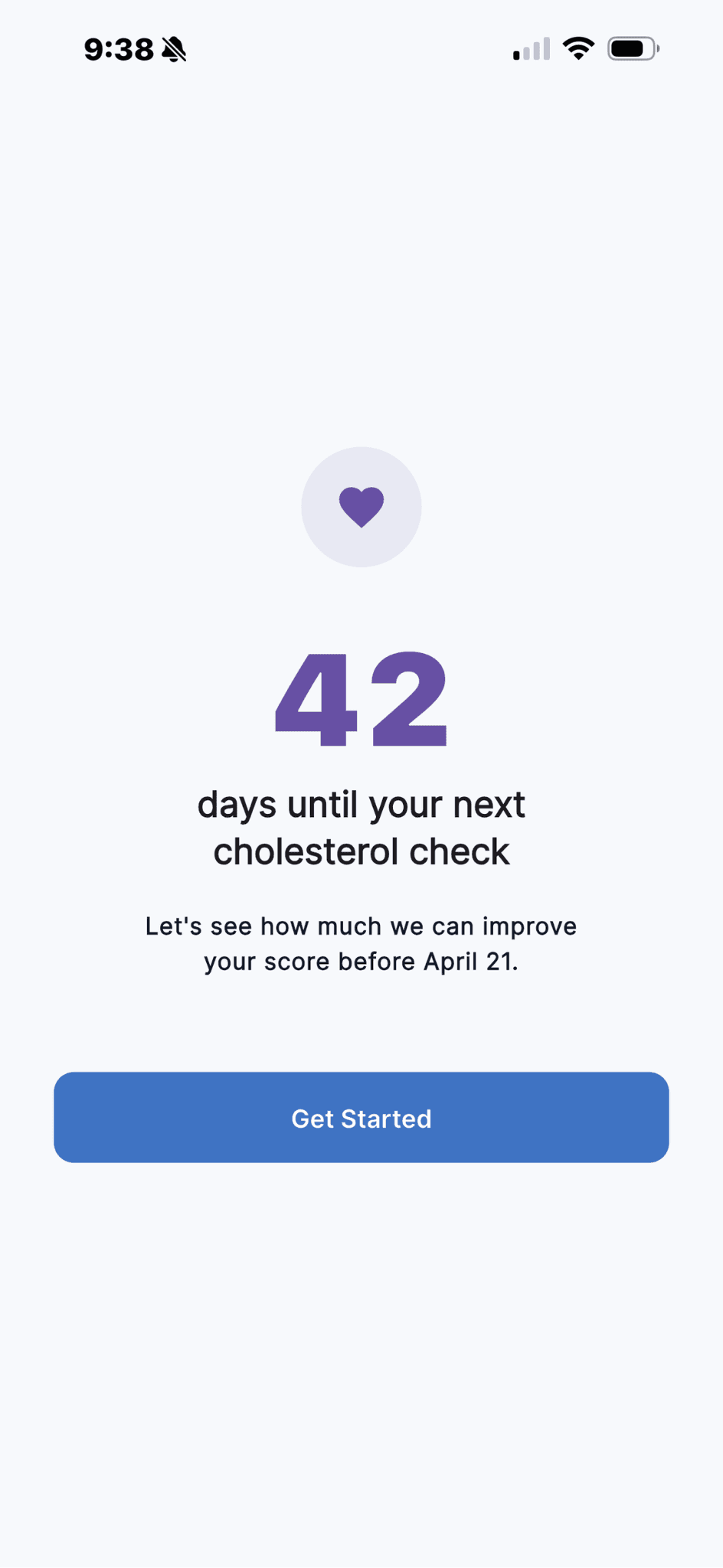 Countdown to your next test